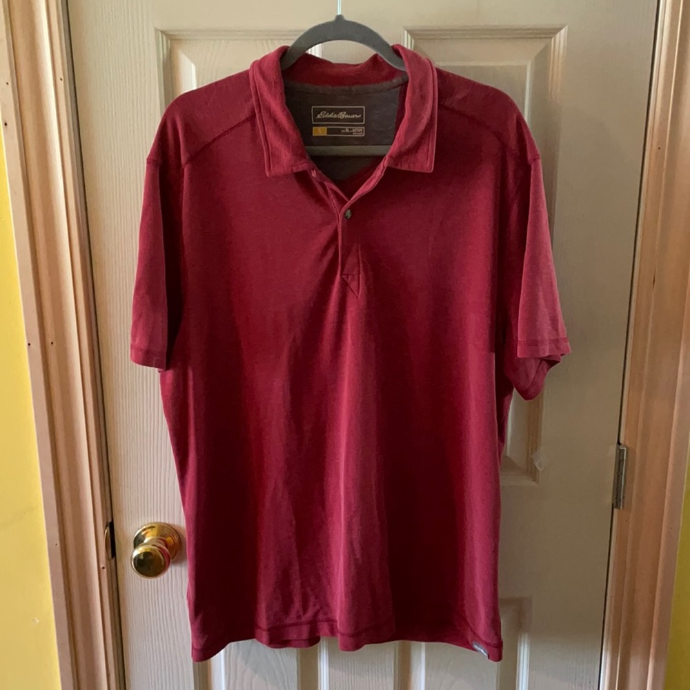 3/$20 ✨Eddie Bauer Short-Sleeve Polo Shirt
